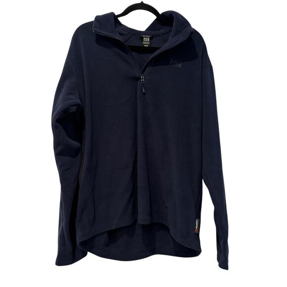 Helly Hansen Men's Daybreaker 1/2 Zip Fleece Pullover Sweater Navy Blue XL NWOT - Picture 8 of 12